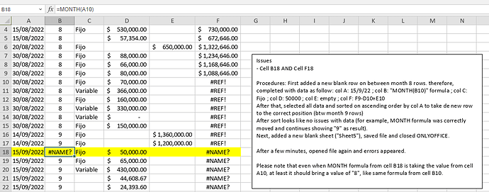 ONLYOFFICE FORMULA ISSUE